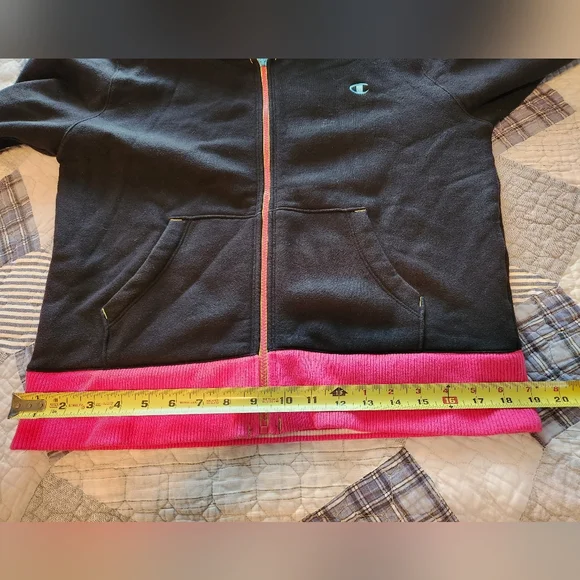 Champion Black and Pink Jacket - Picture 8 of 11